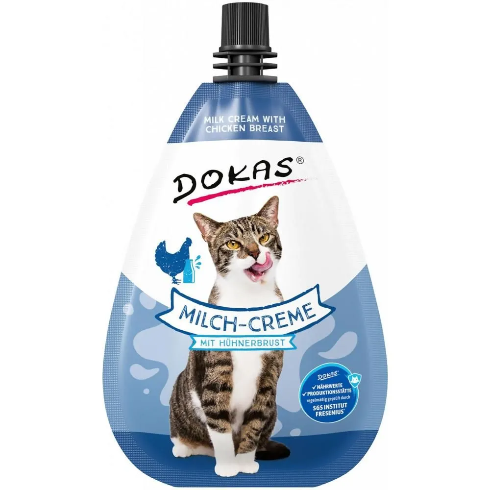 Dokas Kat Mælkecreme med kyllingebryst 80 Gram